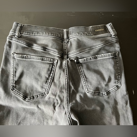 Black Stretchy High Waist Mom Jean - Picture 6 of 7